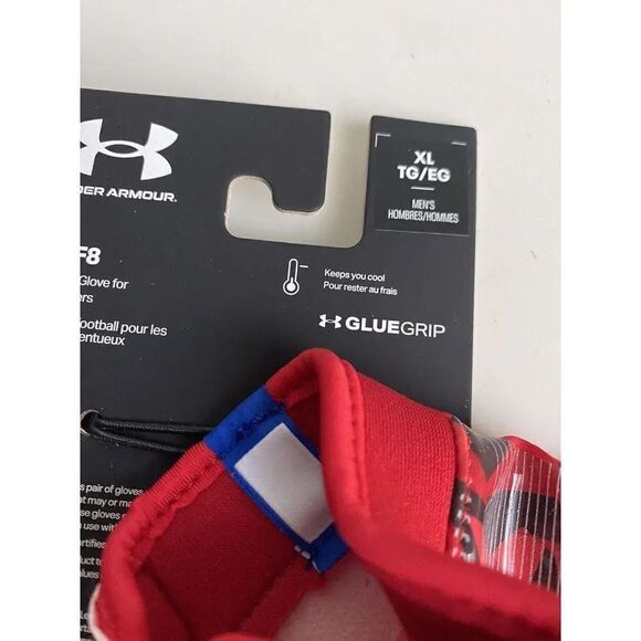 Under Armour F8 Novelty Football Gloves Freedom Limited Edition Men’s Sz XL NEW - Picture 4 of 11